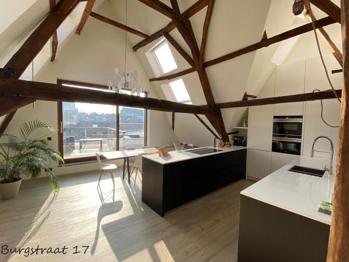 Burgstraat 17 Apartment In Exclusive Patrician House In Medieval Gent Eksteriør bilde